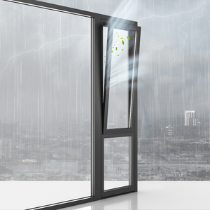 Aluminum Casement Windows Energy-Efficient Double Glazed Window Systems 