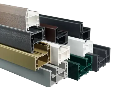 Laminated UPVC Profile for Window And Door High-quality Building Materials