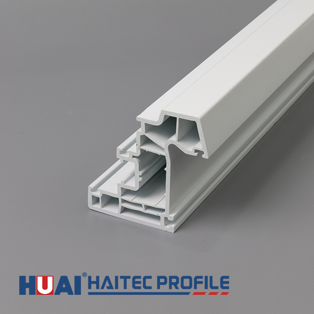 White uPVC Profile for Windows Extrusion | Lead-Free & CE Certified | Haitec Manufacturer