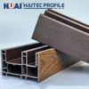 Premium Asymmetric UPVC Profiles for Windows & Doors | Exterior ASA Co-extruded Embossed & Interior Laminated Foil Vinyl Extrusions | Haitec Hybrid Series