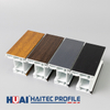 Laminated Foil UPVC Profiles for Windows & Doors | High-End Wood Grain & Textured Vinyl Extrusions | Haitec Luxury Architectural Series